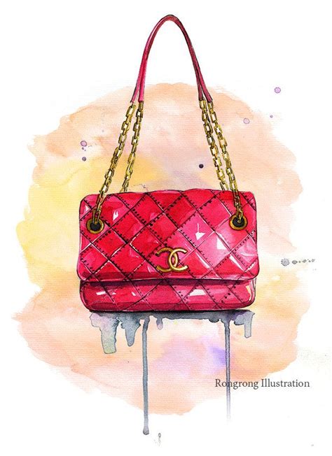 chanel bolsa dibujo|el bolso chanel.